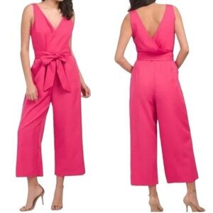 Sam Edelman | Hot Pink Crop Jumpsuit